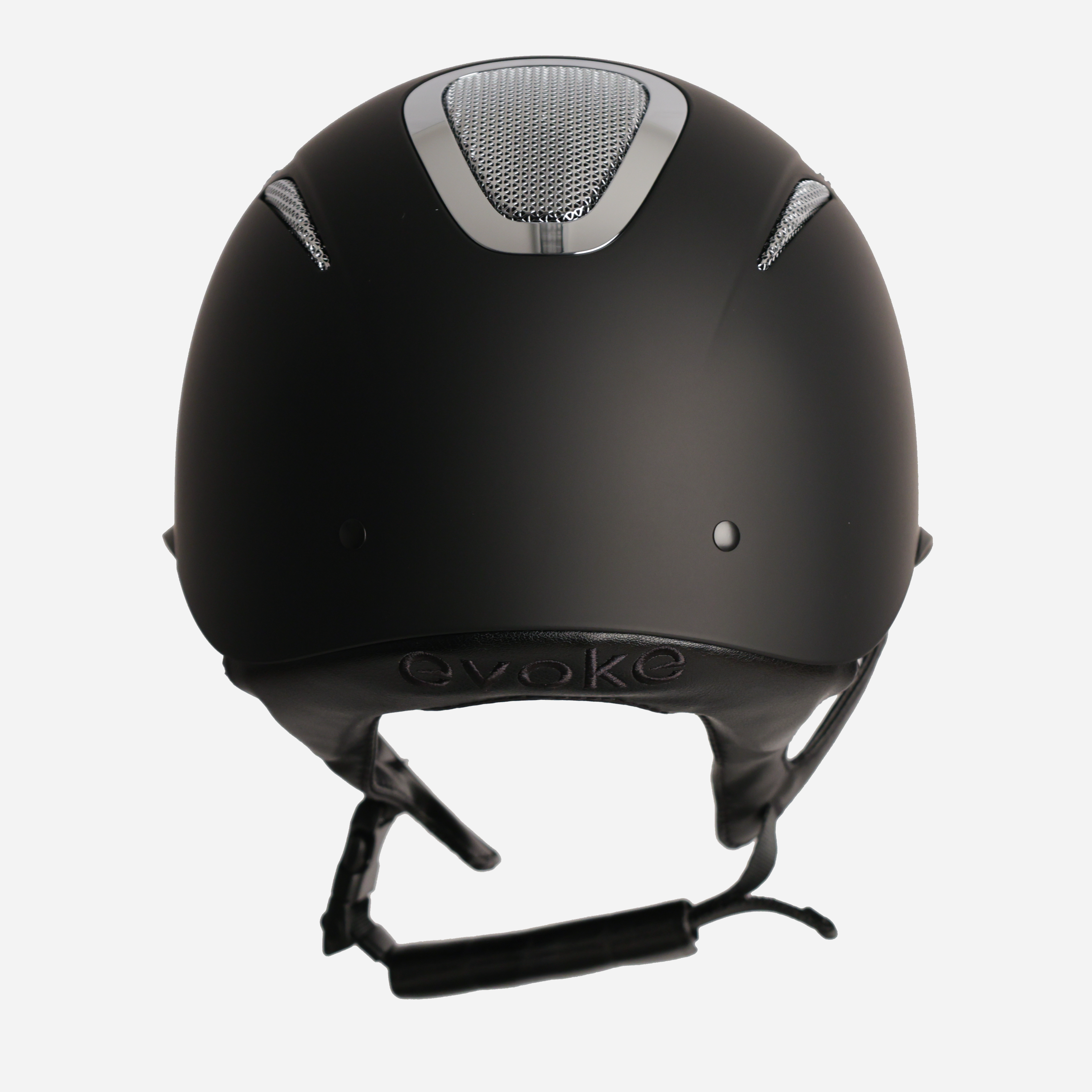 Elara Wide Peak Black Silver Chrome