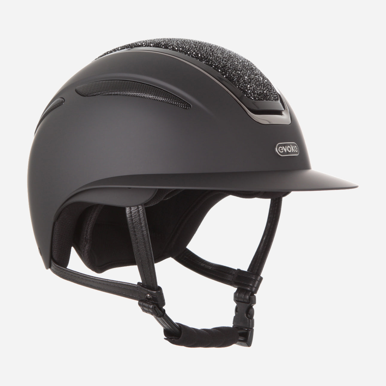Callisto Wide Peak Black Black Crystal