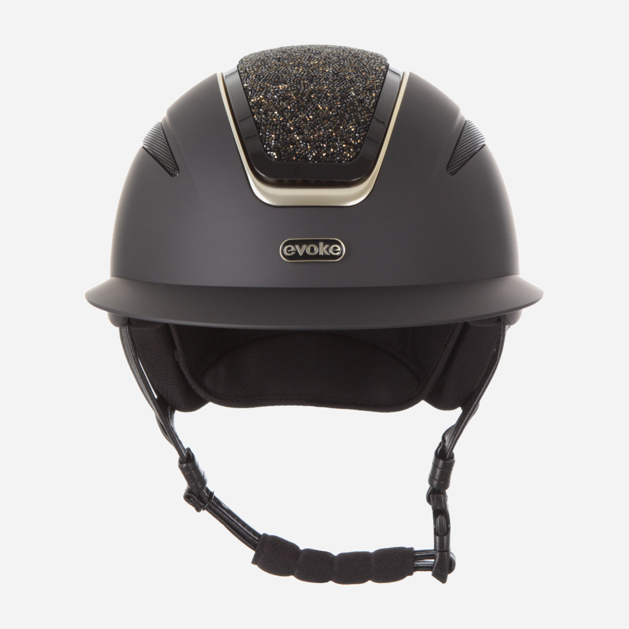 Callisto Wide Peak Black Gold Crystal