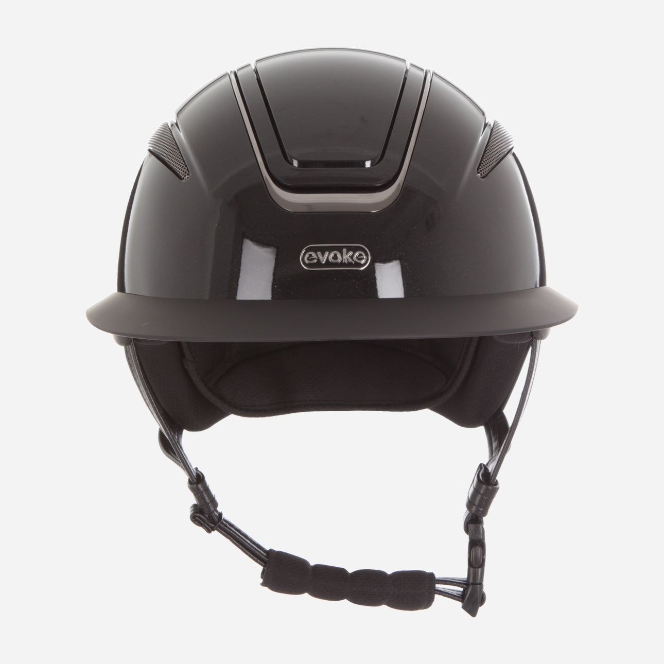 Callisto Wide Peak Black Metallic Gunmetal