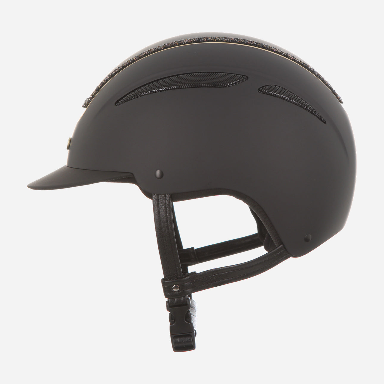 Callisto Classic Peak Black Gold Crystal Frame