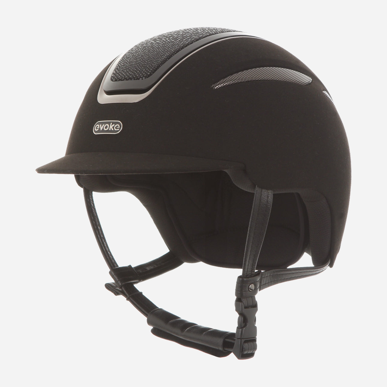 Callisto Classic Peak Black Suede Viper