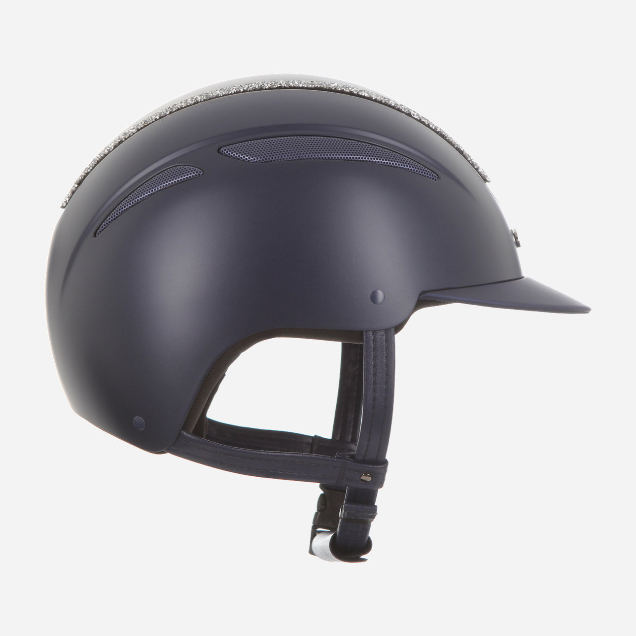 Callisto Classic Peak Navy Silver Crystal Frame
