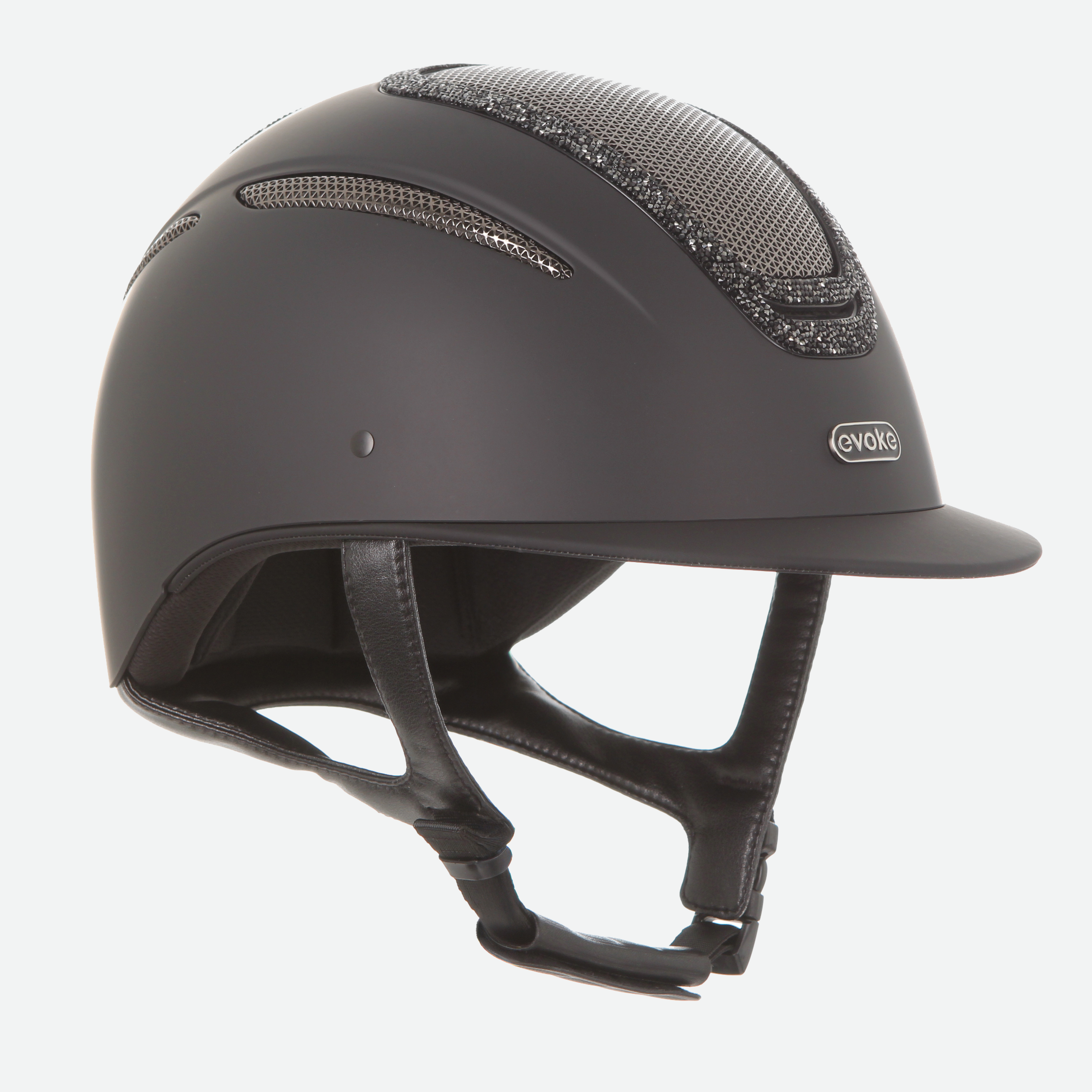 Elara Classic Peak Black Black Crystal Frame