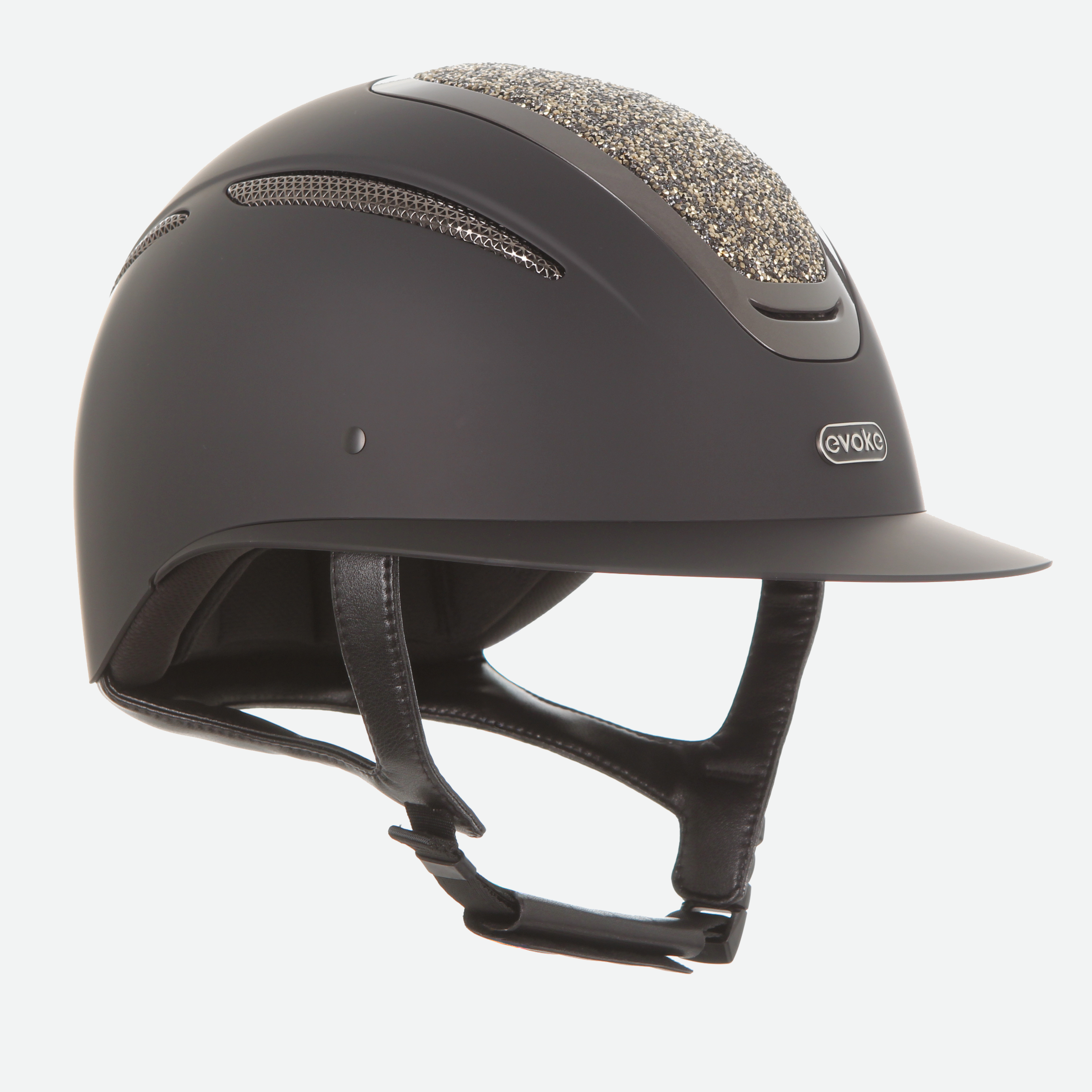 Elara Wide Peak Black Gold Crystal