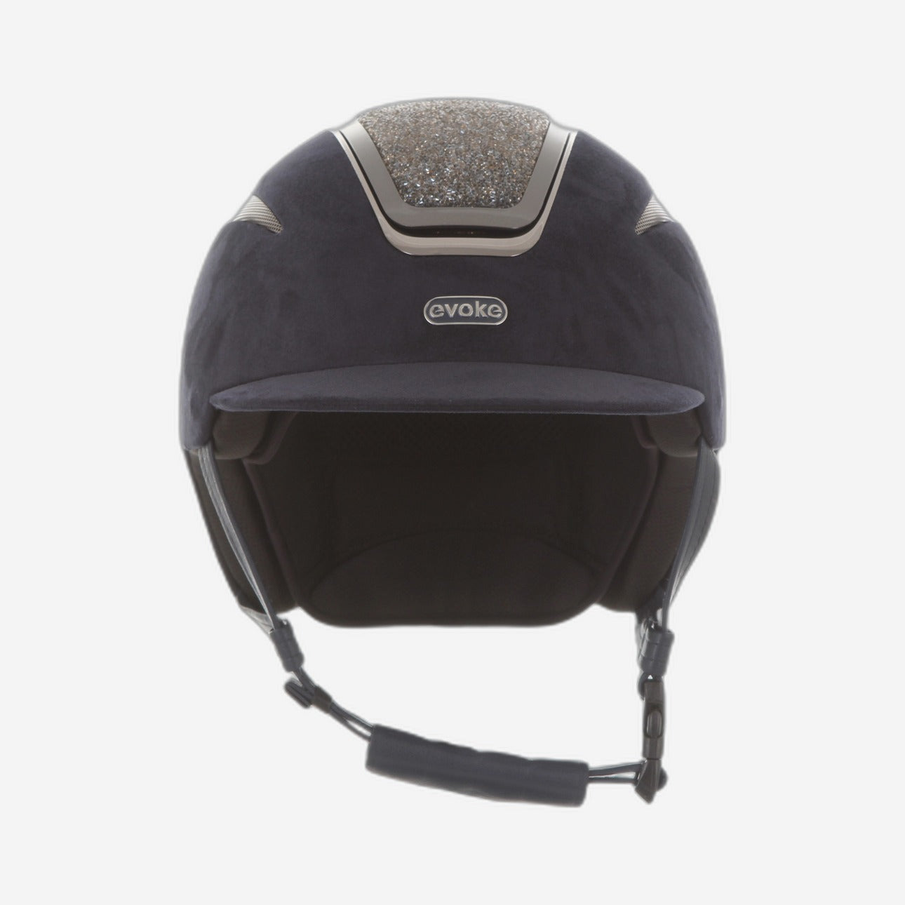 Callisto Classic Peak Navy Suede Steel Crystal