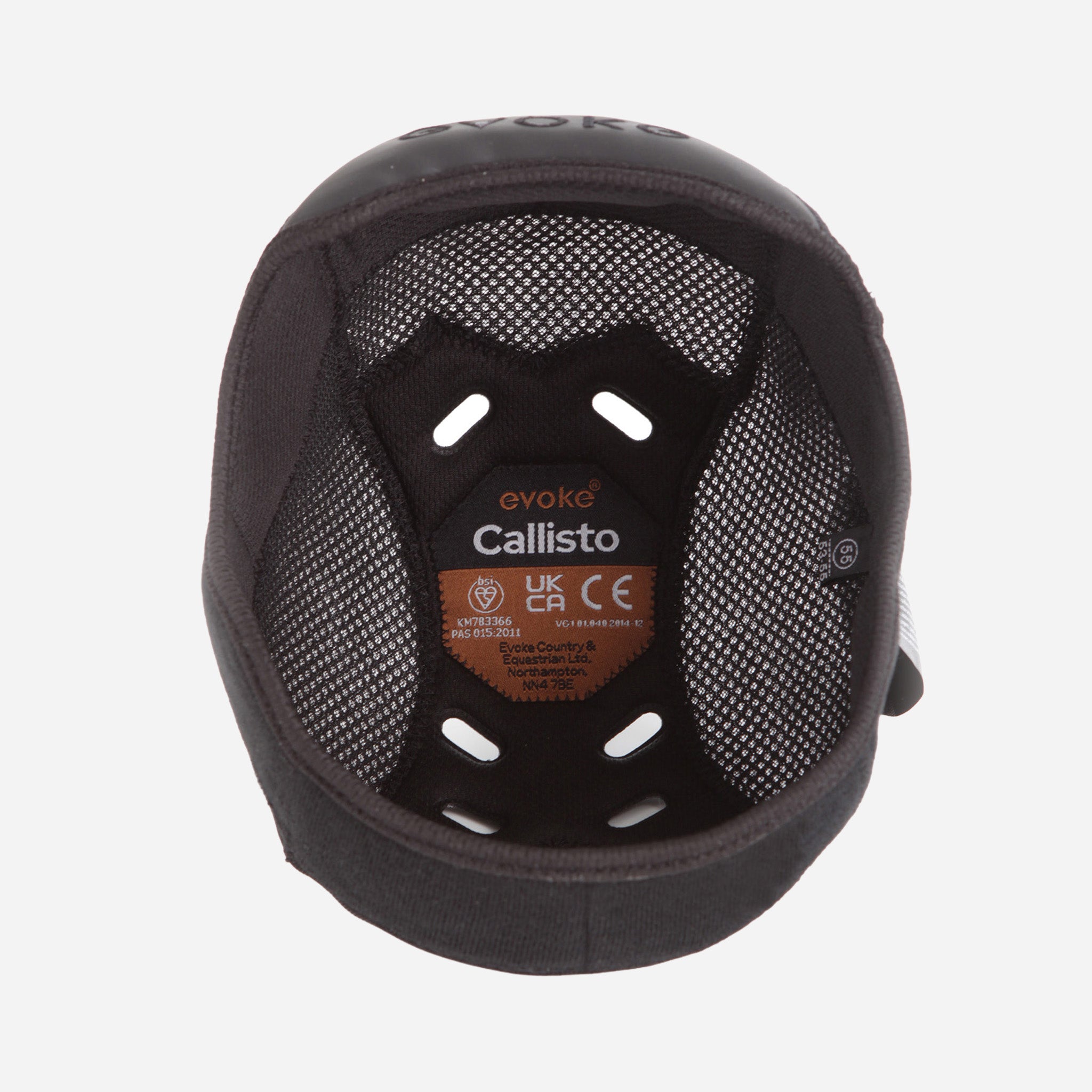 Callisto Removeable Crown Padded Helmet Liner