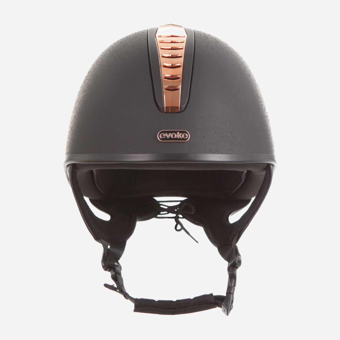 Orion Jockey Skull Black Rose Gold Black
