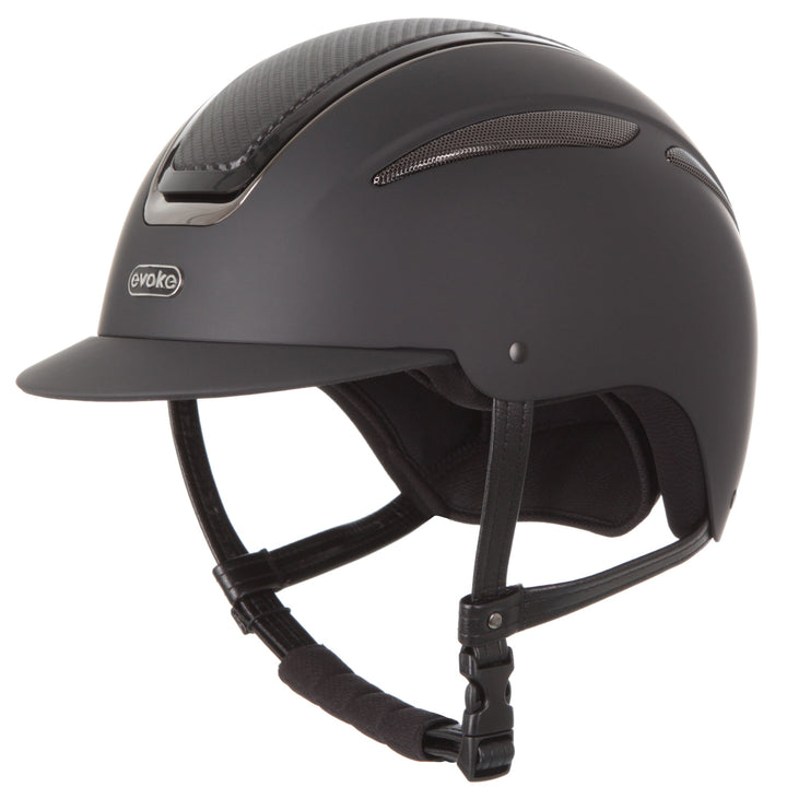 Callisto Classic Peak Helmet In Black Carbon Gunmetal