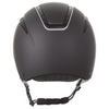 Callisto Classic Peak Helmet In Black Silver