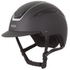 Callisto Classic Peak Helmet In Black Silver
