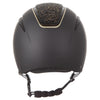 Callisto Classic Peak Helmet In Black Gold Crystal