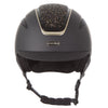 Callisto Classic Peak Helmet In Black Gold Crystal