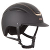 Callisto Classic Peak Helmet In Black Rose Gold