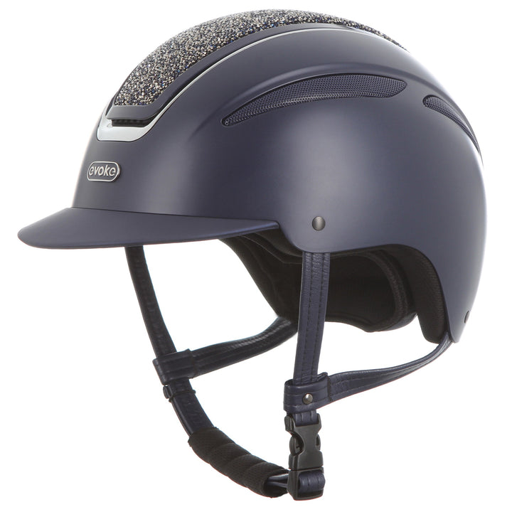 Callisto Classic Peak Helmet In Navy Crystal