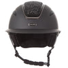Callisto Wide Peak Helmet In Black Crystal