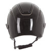 Callisto Wide Peak Helmet In Black Metallic Gunmetal