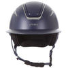 Callisto Wide Peak Helmet In Navy Chrome
