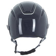 Load image into Gallery viewer, Callisto Wide Peak Helmet In Navy Metallic Chrome