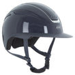 Load image into Gallery viewer, Callisto Wide Peak Helmet In Navy Metallic Chrome