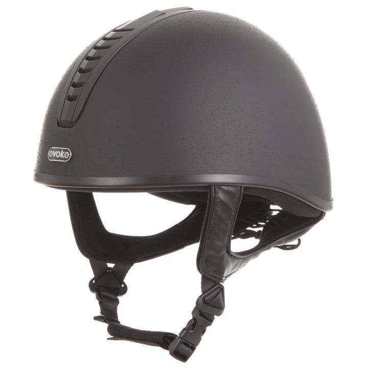 Orion Jockey Skull Helmet In All Black