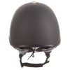 Orion Jockey Skull Helmet In Black Rose Gold