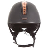 Orion Jockey Skull Helmet In Black Rose Gold