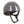 Load image into Gallery viewer, Orion Jockey Skull  Helmet In High Shine Carbon Gunmetal Black 
