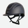 Elara Wide Peak Navy Navy Crystal Frame