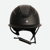 Elara Wide Peak Black Black Crystal Frame