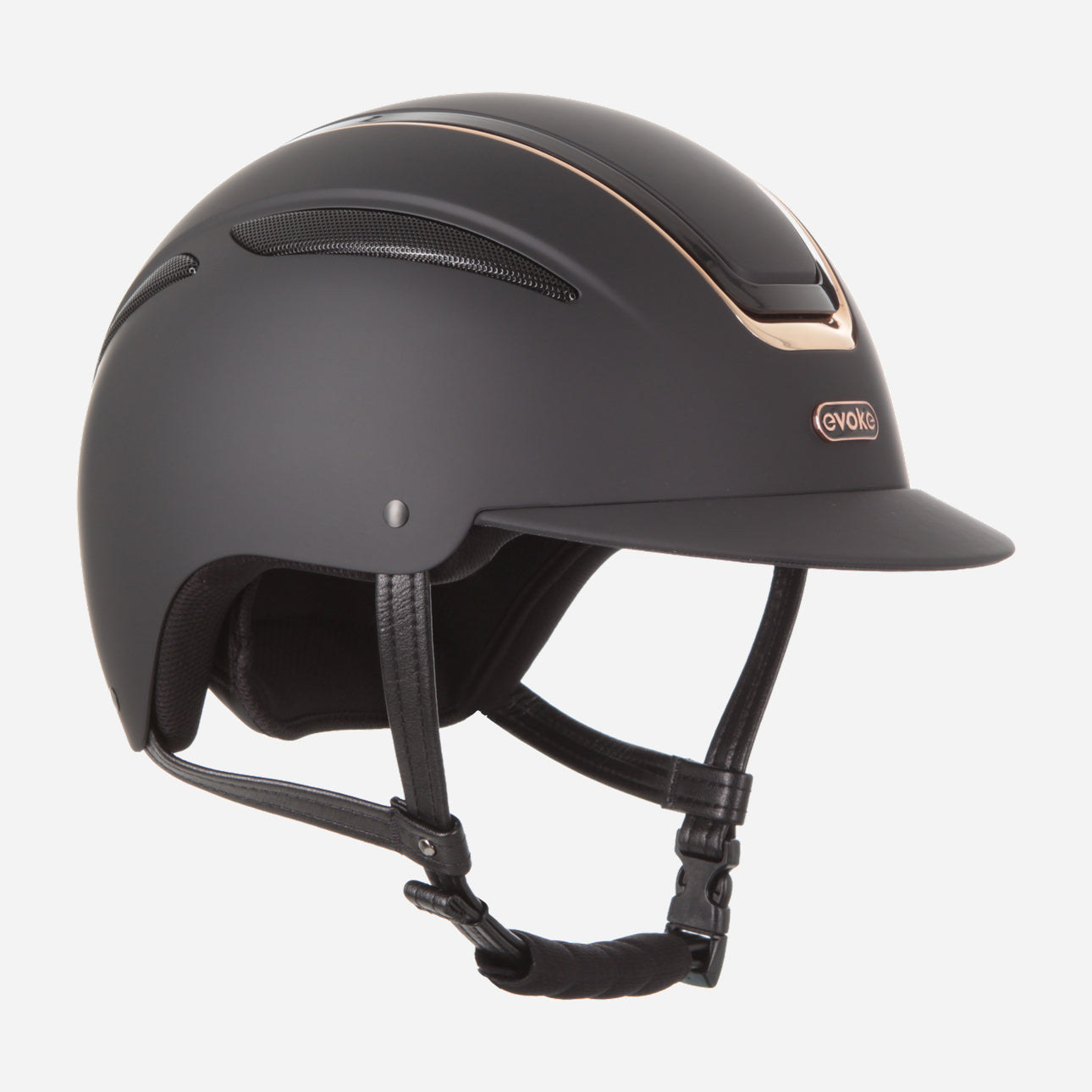Callisto Classic Peak Black Rose Gold