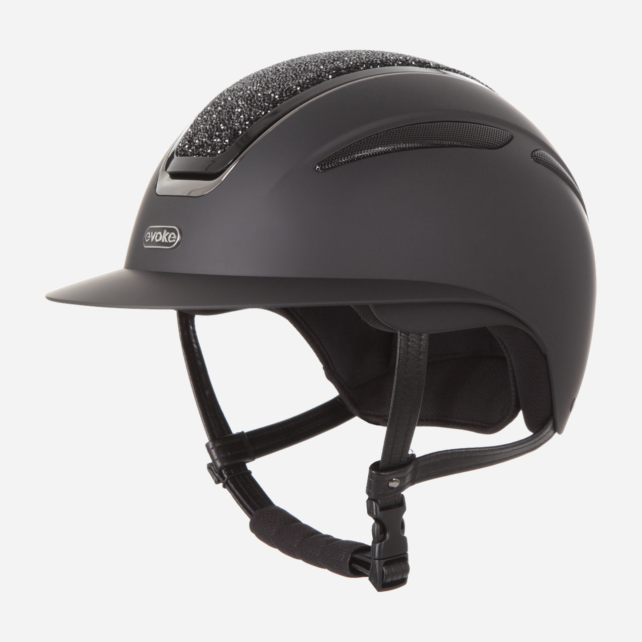 Callisto Wide Peak Black Black Crystal