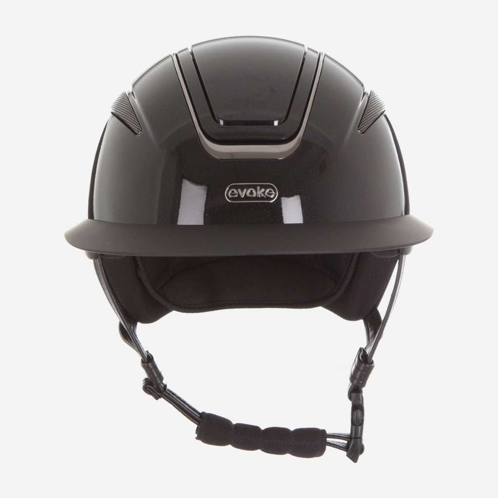 Callisto Wide Peak Black Metallic Gunmetal