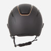 Callisto Wide Peak Black Rose Gold