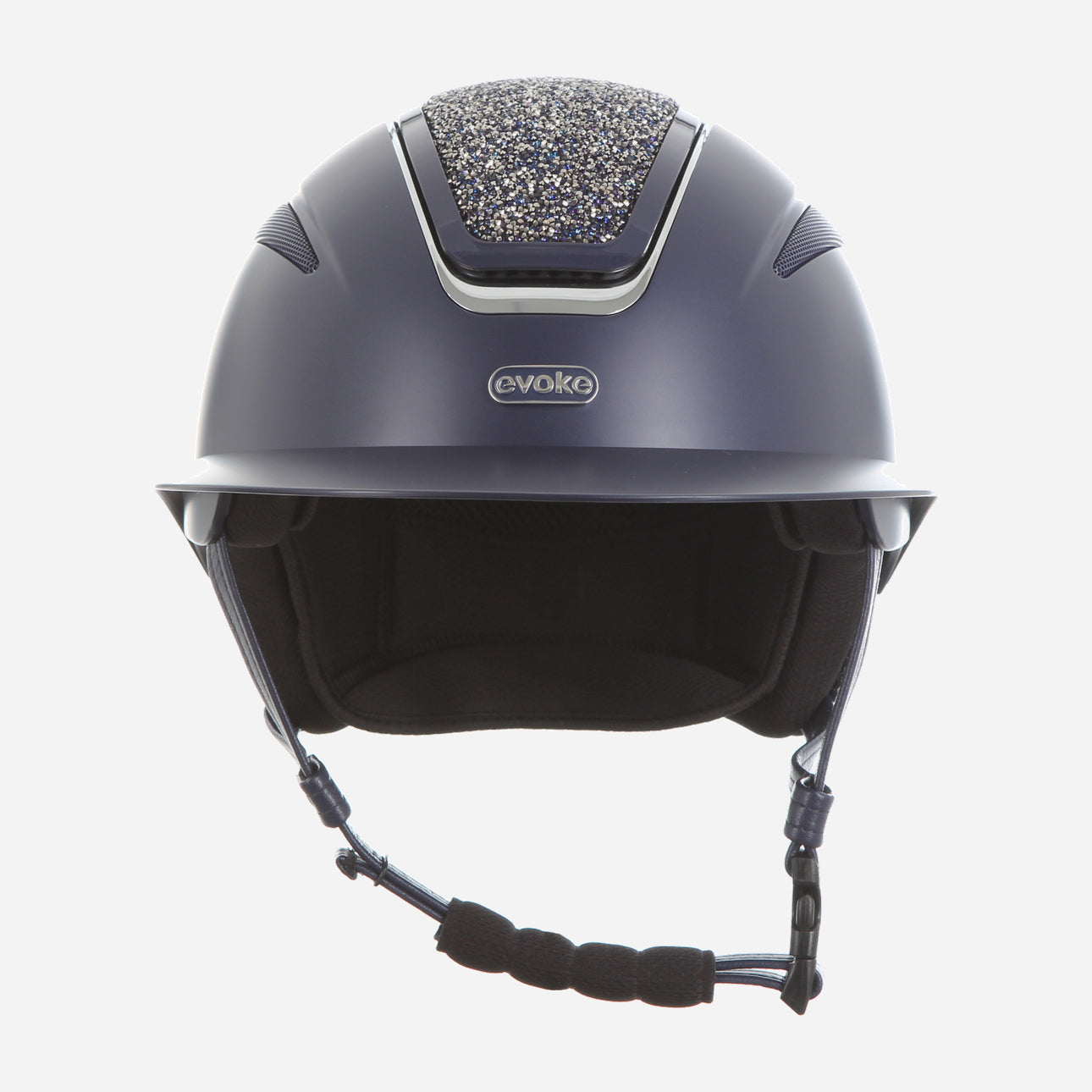 Callisto Wide Peak Navy Navy Crystal