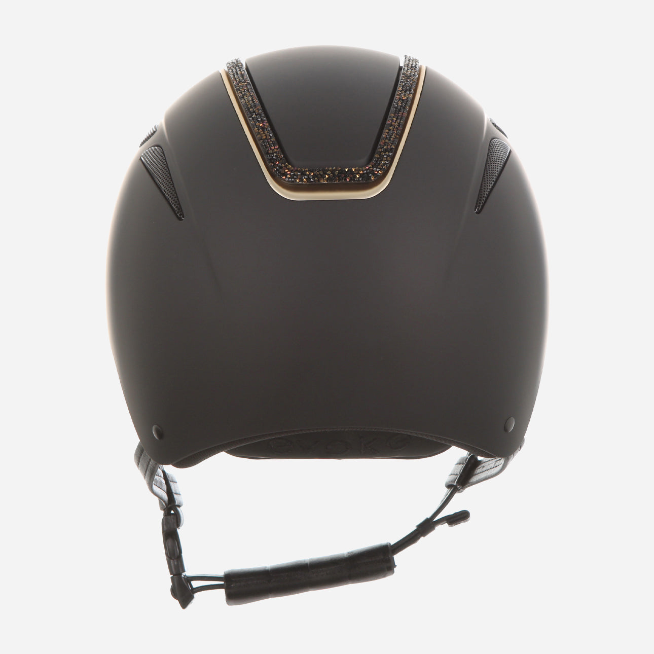 Callisto Classic Peak Black Gold Crystal Frame