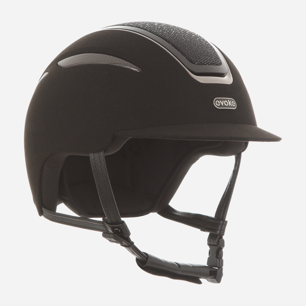 Callisto Classic Peak Black Suede Viper