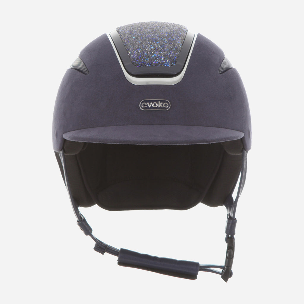 Callisto Classic Peak Cool Blue Suede Blue Crystal