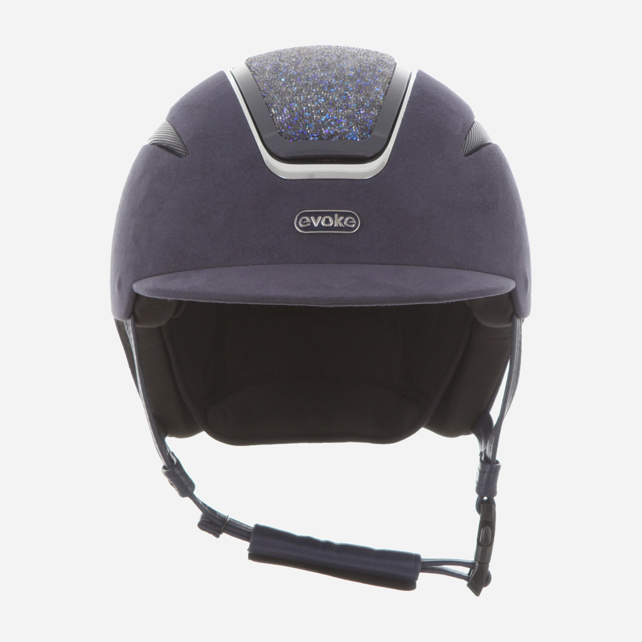 Callisto Classic Peak Cool Blue Suede Blue Crystal