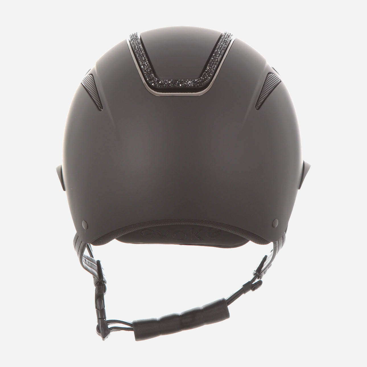 Callisto Wide Peak Black Black Crystal Frame
