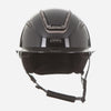 Callisto Wide Peak Black Metallic Marcasite Crystal Frame