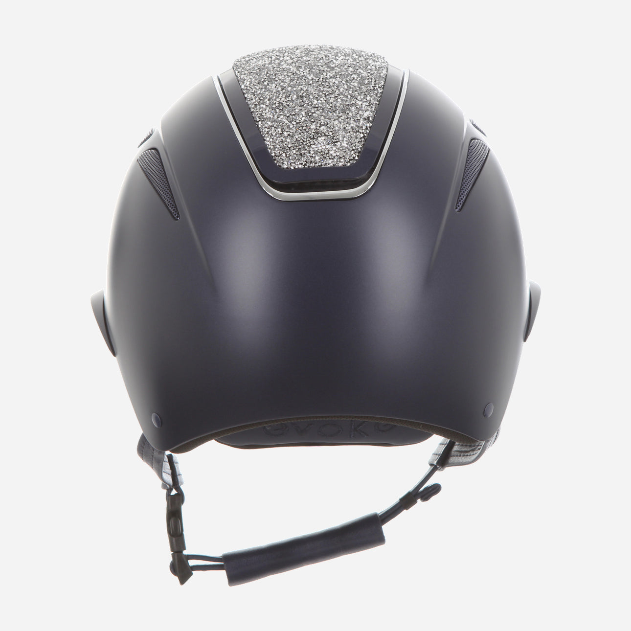 Callisto Wide Peak Navy Silver Crystal