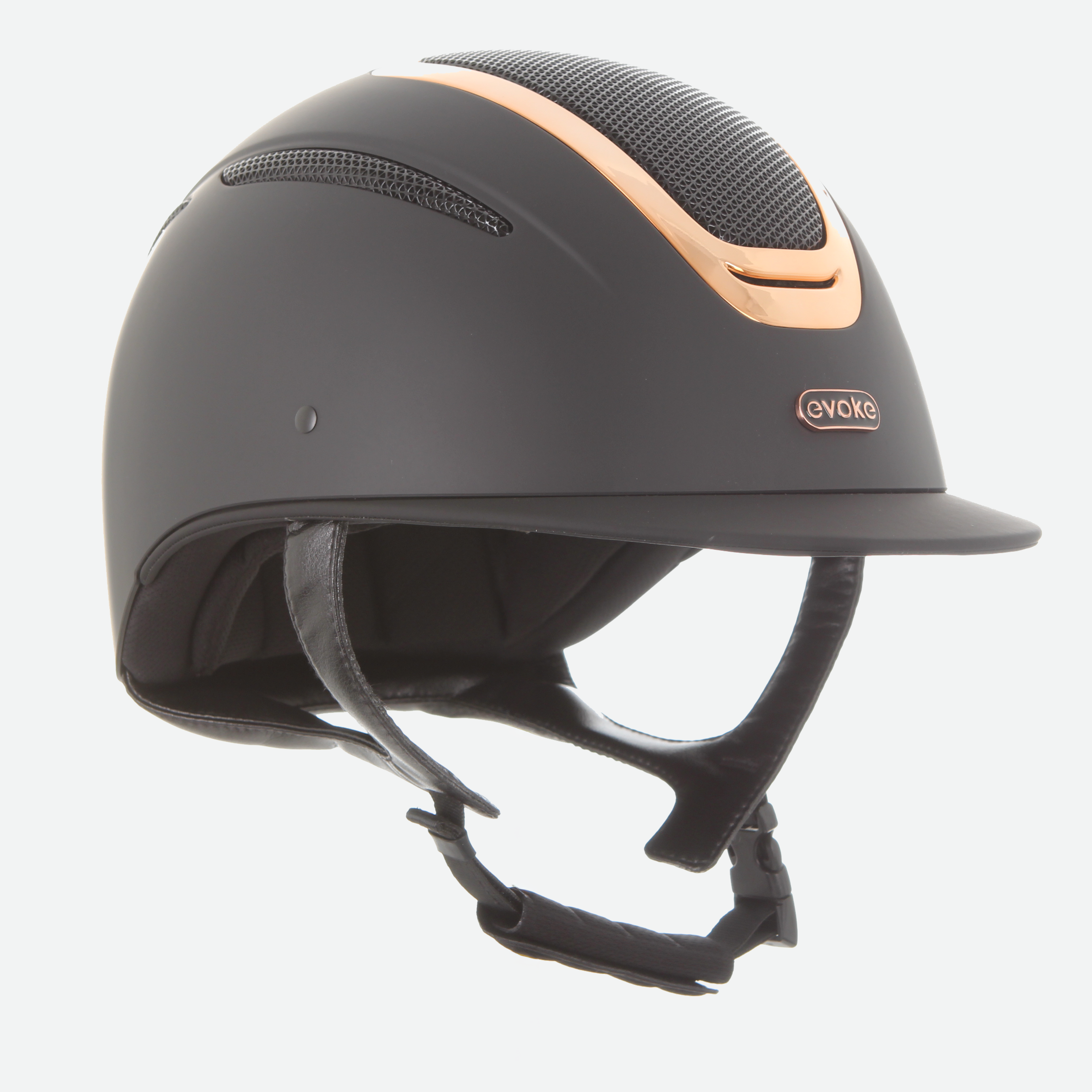 Elara Classic Peak Black Rose Gold