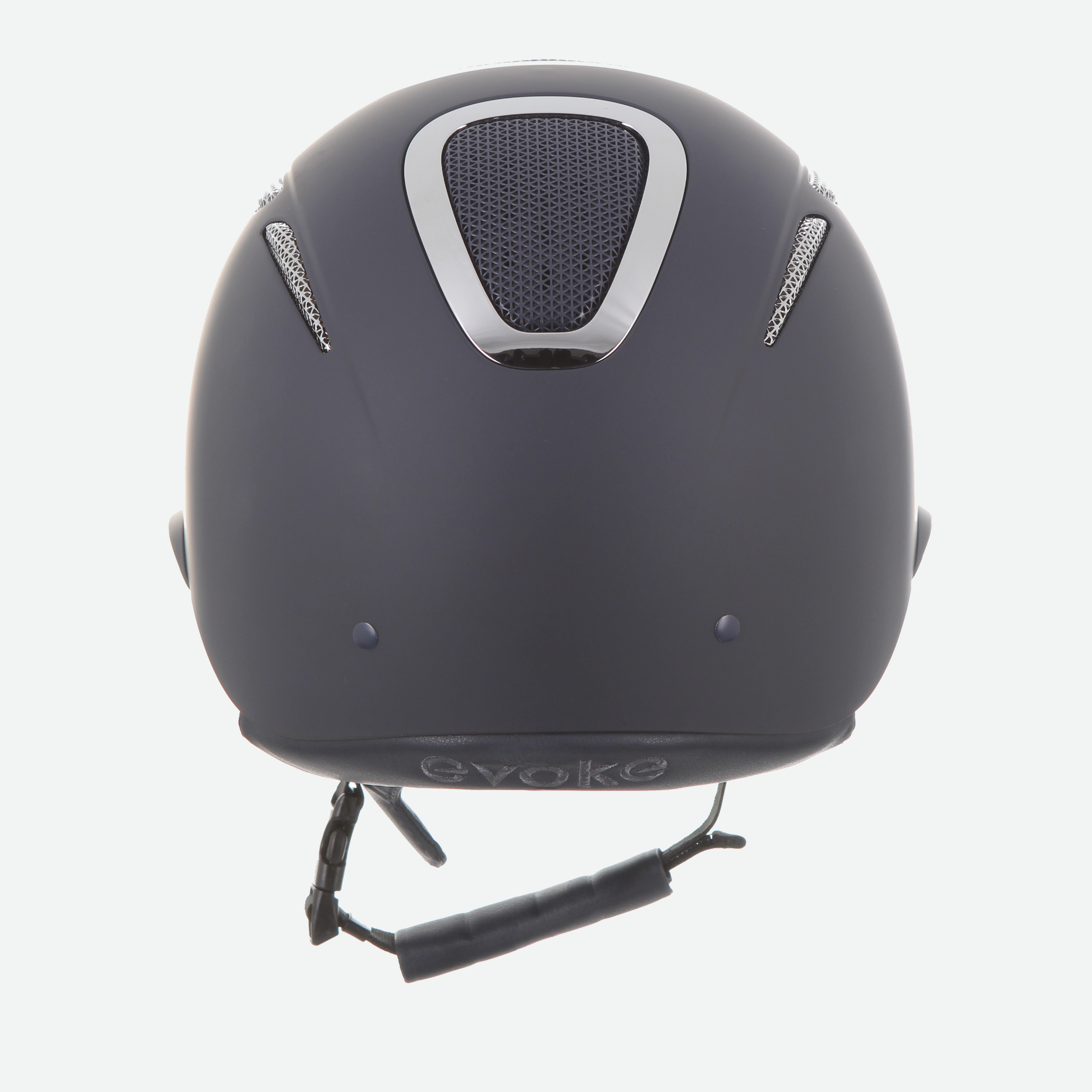 Elara Wide Peak Navy Silver Chrome