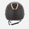 Elara Wide Peak Black Rose Gold