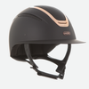 Elara Wide Peak Black Rose Gold