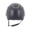 Callisto Wide Peak Navy Silver Crystal Frame