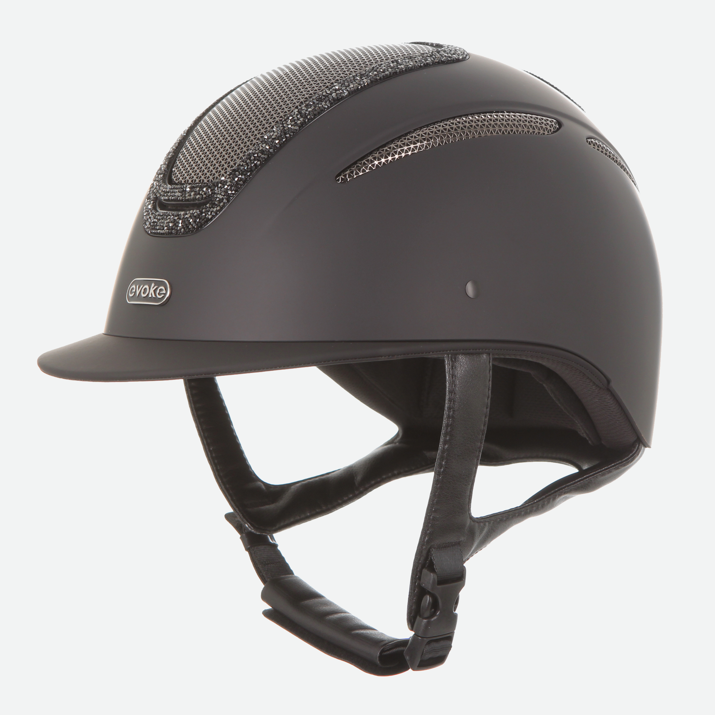 Elara Classic Peak Black Black Crystal Frame