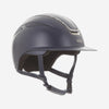 Callisto Wide Peak Navy Silver Crystal Frame