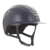 Callisto Wide Peak Navy Silver Crystal Frame